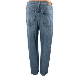 Madewell The Perfect Vintage Straight Cropped High Rise Denim Jeans Size 28 thumbnail 3