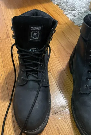 Combat Boots Black Size 9.5 thumbnail 5