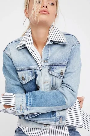 Levi’s BF Patched Trucker Jacket‎ XS thumbnail 1