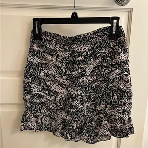 Zara ruffle mini skirt thumbnail 6