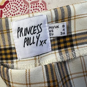 Princess Polly Plaid Straight Leg Pants NWOT thumbnail 4