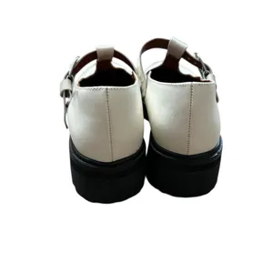 Reformation Abalonia Patent Leather Mary Jane Loafer Platform Retro Preppy thumbnail 6
