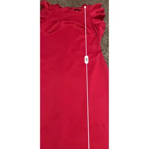 Tommy Hilfiger Red Ruffle Sleeve Sheath Dress Crew Neck Mini Business No size thumbnail 6