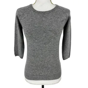 PURE Collection Cashmere Pullover 3/4‎ Sleeve Sweater thumbnail 5
