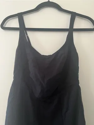 Abercrombie & Fitch Black Slip Mini Dress XS Loungewear Euro Summer thumbnail 2