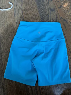 lululemon athletica Align High-Rise Short 6" Kayak Blue Light size 4 NWOT thumbnail 8