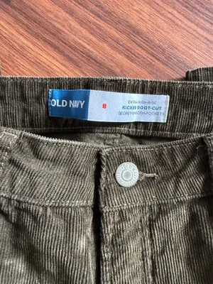 Old Navy New High-Waisted Corduroy Boot-Cut Pants thumbnail 2