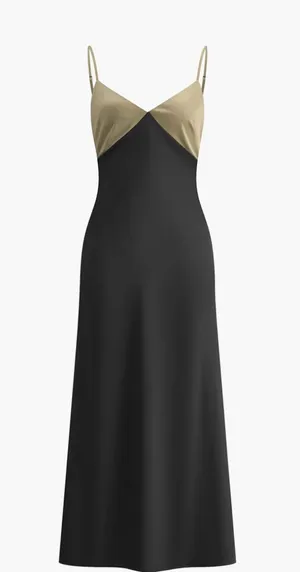 Commence two tone cami dress size L thumbnail 1