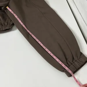 RISEN Drift Brown Wide Leg Jogger Pants Size Small Drawstring Elastic Waist thumbnail 12