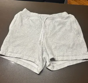 lululemon athletica Light Gray Athletic Lounge Shorts thumbnail 1
