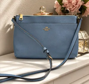 Authentic Coach Baby Blue Crossbody Bag thumbnail 1