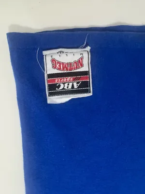 Vintage 1990s New York Giants ABC Monday Night Football Nutmeg Mills USA T Shirt L NFL thumbnail 4