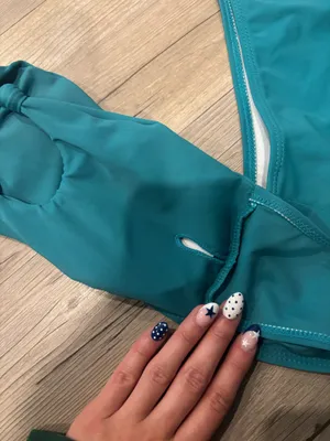 Shein Bikini Set Teal thumbnail 3
