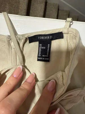 Linen Mini Dress Size M thumbnail 2