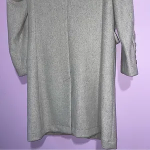Lulus Brisk Elegance Light Beige Double-Breasted Coat Women Size XS Wool Blend thumbnail 9
