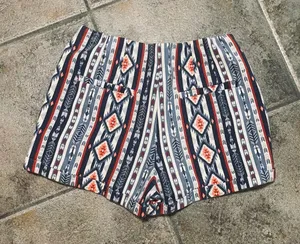 Hollister Aztec Print High Waisted Shorts Sz S thumbnail 1