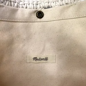 MADEWELL Crocheted Rope Tote Antique Cream Summer Vibes Boho Vacation Resort thumbnail 6