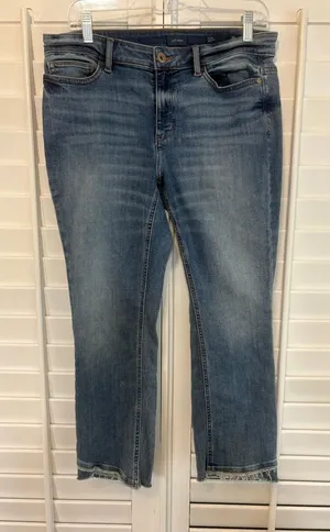 J. Jill Demi Bootcut Jeans Size 10P Blue thumbnail 1