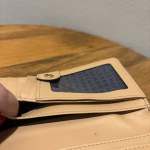 Kate Spade Staci‎ Large Slim Bifold Wallet Saffiano Leather Navy thumbnail 7