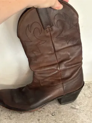 Vintage Durango Classic Brown Leather Western Boots thumbnail 12