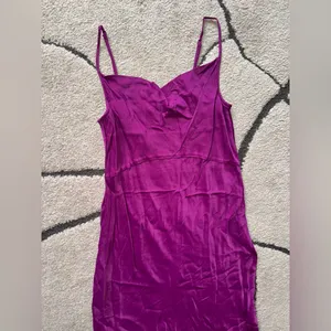 Anthropologie Satin Midi Cowl Neck Dress thumbnail 4