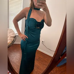 Hello Molly Trend lover Satin Strapless Dress thumbnail 4