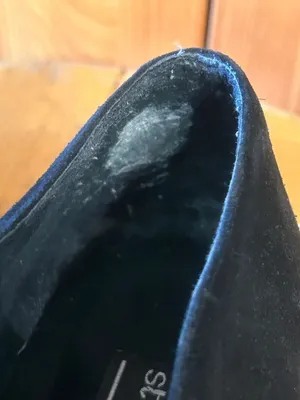 Stuart Weitzman Women's Black Suede Slip On Loafers Shoes Size 8 thumbnail 9