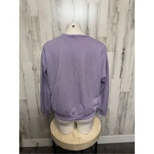 Purple Crewneck Purple Size L thumbnail 3