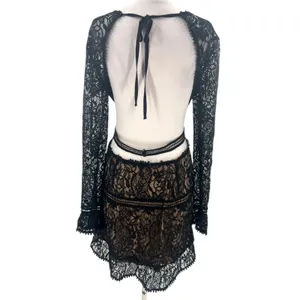 For‎ Love & Lemons Emerie Cutout Dress L thumbnail 5
