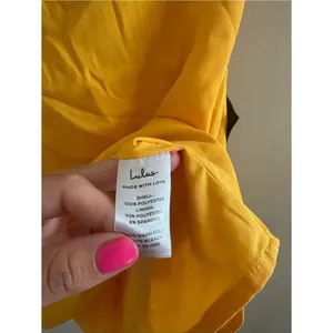 Lulus Gillian Yellow Pleated Strapless Mini Dress Size XS Sleeveless Party thumbnail 10
