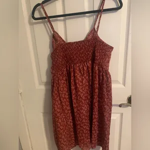 Shein Floral Red Dress thumbnail 2