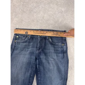 Y2K 7 For All Mankind "A" Pocket Bootcut Women's Jeans Size 28 thumbnail 9
