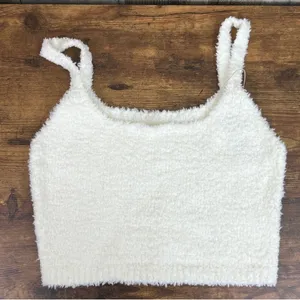 Skims G1 Cozy Knit Cropped Tank-Bone 2x/3x Nwt thumbnail 2