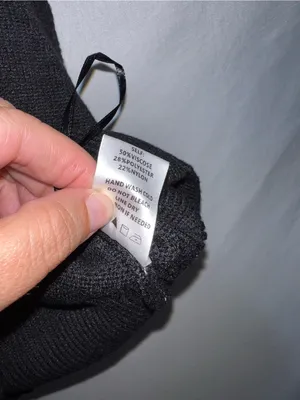 Altar'd State Black‎ Sleeveless Turtleneck Knit Pullover thumbnail 5