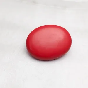 Vintage Clip On Earrings Large Red Oval Shape Statement Retro - Loose Clips thumbnail 3