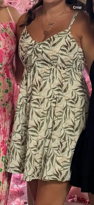 Green summer dress Size M thumbnail 3