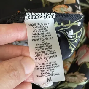 LuLaRoe Duster Cardigan Medium Floral thumbnail 7