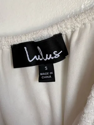 Lulus Sweetest Touch White Embroidered Lace Off-the-Shoulder Maxi Dress Size S thumbnail 5
