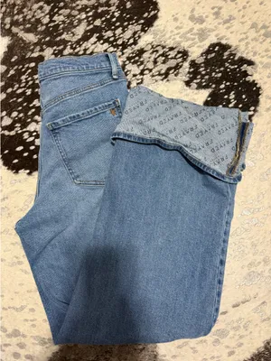 Cuffed denim jeans Blue Size 27 thumbnail 4