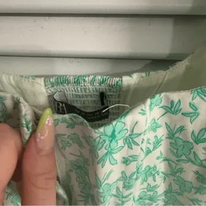 Zara Green Bustier Corset Top thumbnail 2