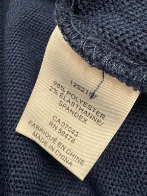Bailey 44 Gold Button Navy Blue Vest Women’s Large thumbnail 4