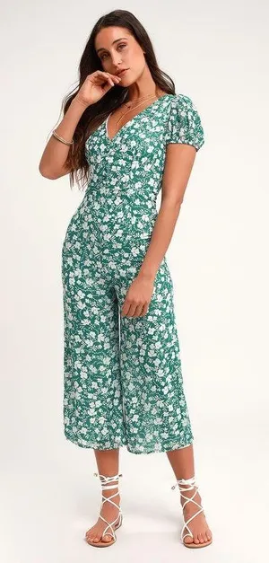 Lulus Gracious Gardens Jumpsuit thumbnail 1