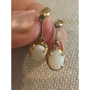 A271 1 inch 925 sterling silver gold tone thumbnail 4