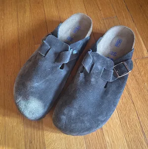 Birkenstock Dark Brown Slip on Mules, Size 40 (9-9.5 US), NWOT thumbnail 1