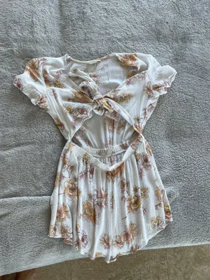 Floral romper Multi Size XS thumbnail 5