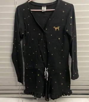 Pink romper long sleeve medium thumbnail 8