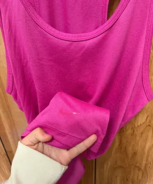 Pink Nike Active Dri-Fit Tank Top thumbnail 4