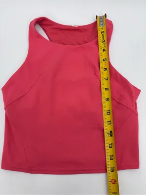 lululemon athletica Coral-Red Active Tank thumbnail 3