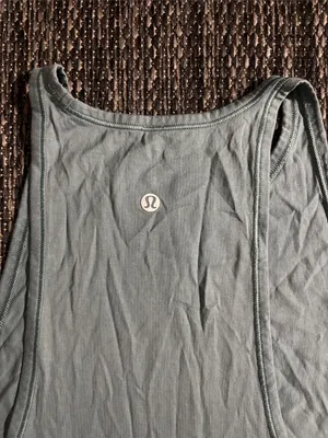 Lululemon High Neck Halter Tank Blue Size 8 thumbnail 3