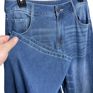 HALARA Flex Women’s Baggy Wide Leg Blue Denim Stretch Jeans thumbnail 4
